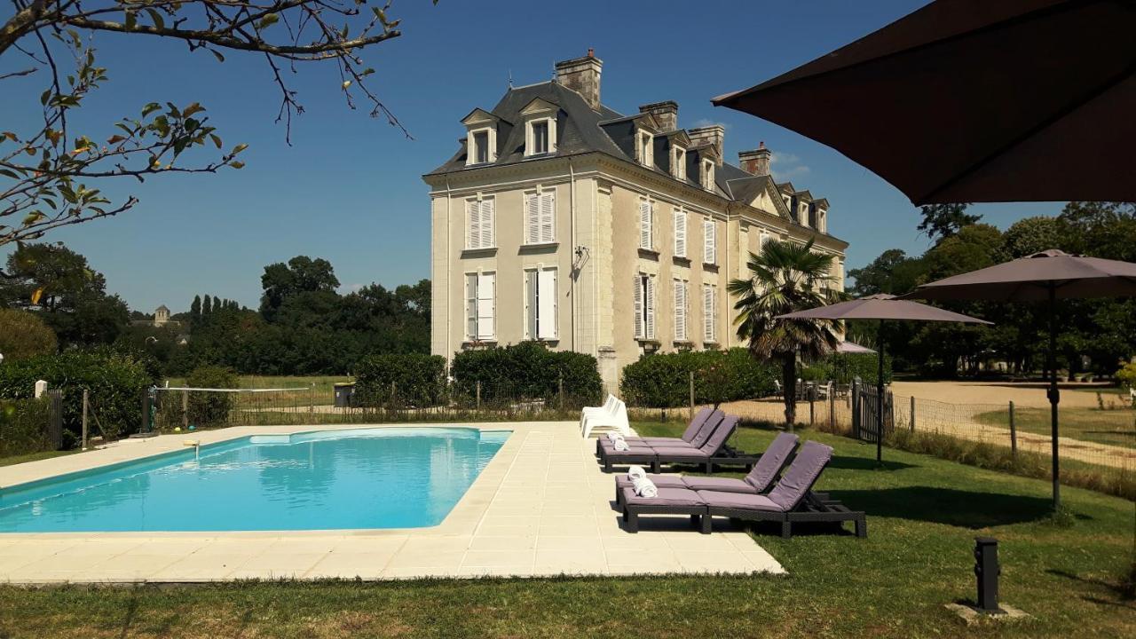 Chateau La Mothaye - Self Catering Apartments With Pool In The Loire Valley Les Bois-d'Anjou Экстерьер фото